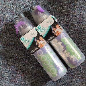 2 Pack O2COOL 20 ounce water, workout, hiking